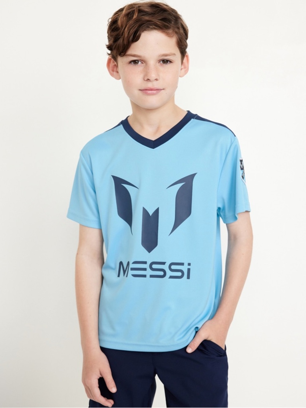 Old Navy Messi™️ Lifestyle Jersey T-Shirt for Boys, Size XXL, Blue